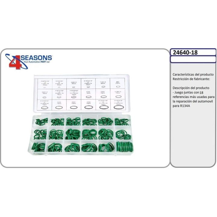 CAJA DE JUNTAS KIT UNIVERSAL 8 MODELOS