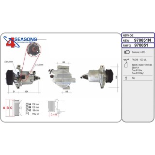 970051N  CMP  NISSAN Juke (F15) 1.6