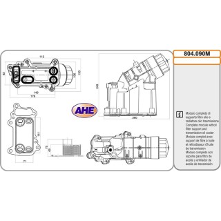 Mod  Oilc  BMW Serie 1/3/5/X1/X3 18d/20d/23d 03 07
