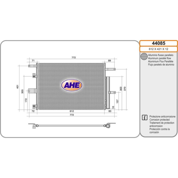 Cond  DR/EVO 3/4/5/F35 1 5 01 18-05 20