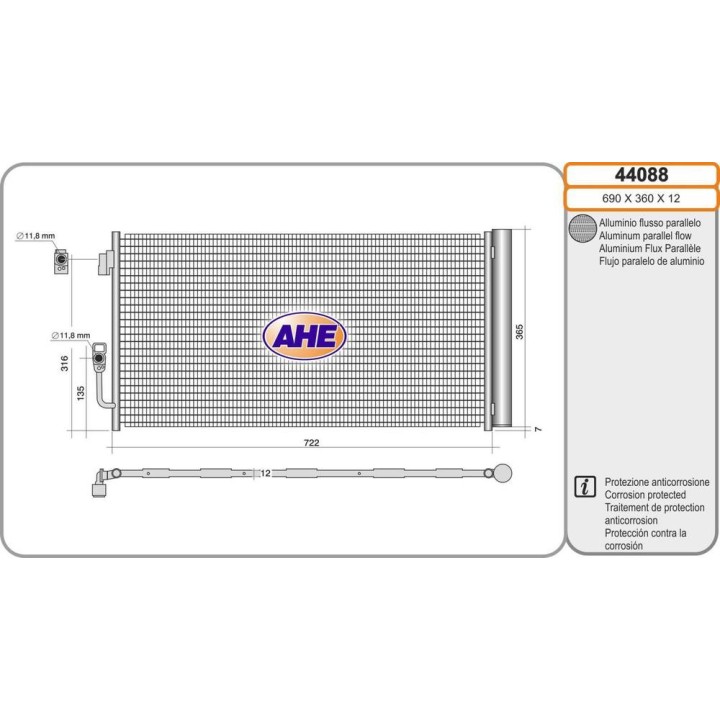 Cond  BMW serie 2/X1/X2 16/18/18d/20/20d/23/23d/25