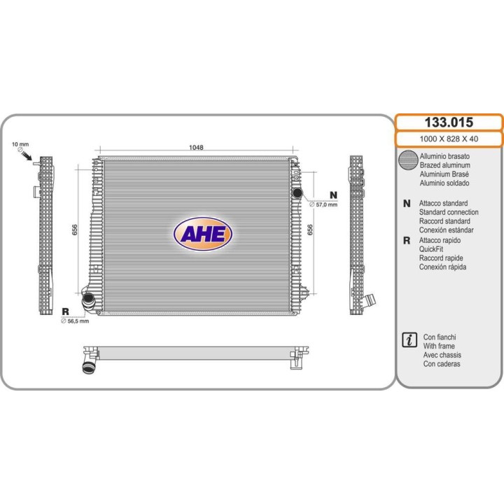 Rad  SCANIA serie G/L/P/R/S 09 16-