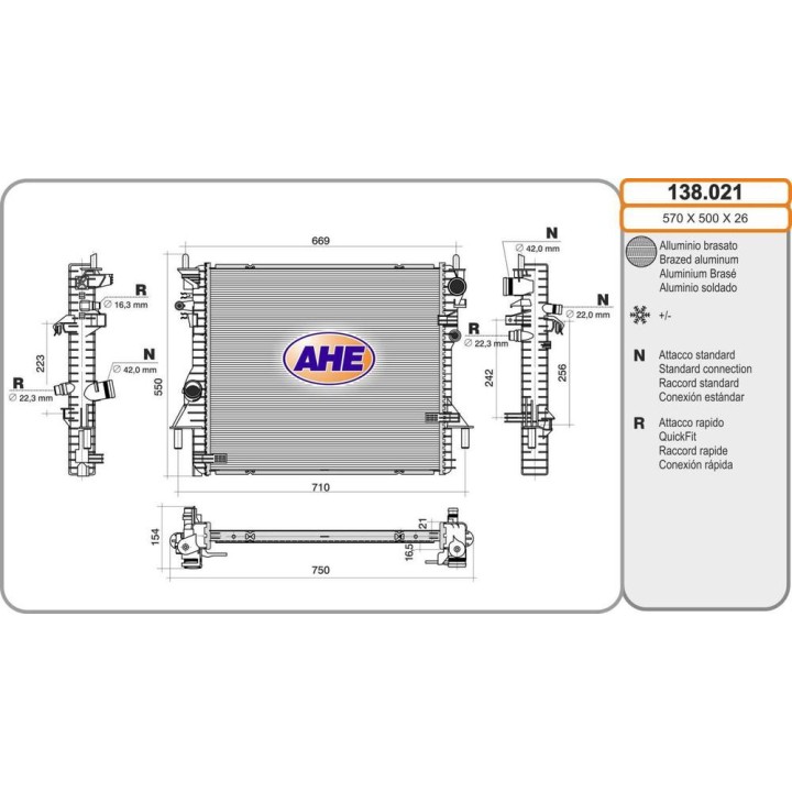 Rad  JAGUAR F-Type/XK II 2 0/3 0/5 0 01 09-