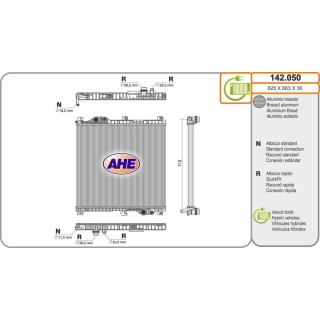 Rad  LAND ROVER Range Rover Sport D250/D300/D350/P