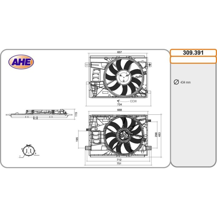 Elettr  FIAT/PEUGEOT Scudo/308/508/3008/5008 1 5HD