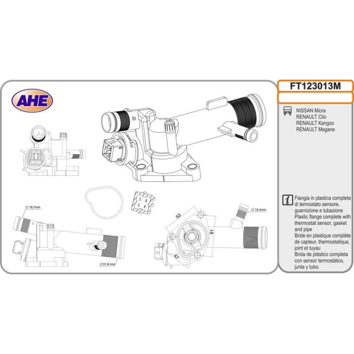 Fl  Term  NISSAN/RENAULT Micra/Clio/Kangoo/Megane