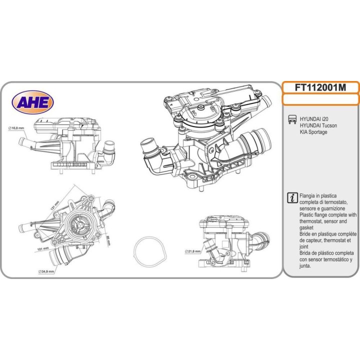 Fl  Term  HYUNDAI/KIA i20/Tucson/Sportage 1 6 T/HE