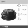 47028  CLUTCH ASSY DENSO 6SEU12C POUR MB W168  AVEC POLY-