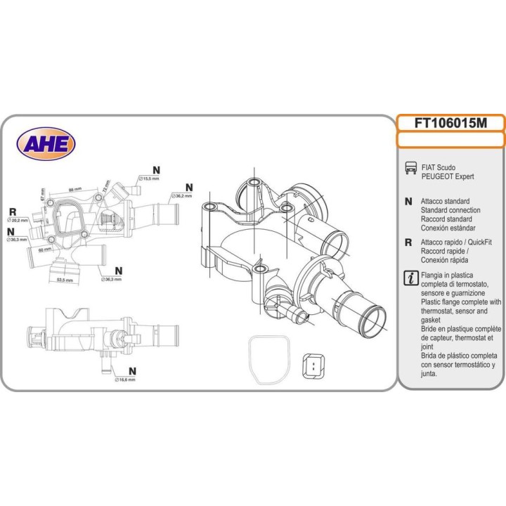 Fl  Term  FIAT/PEUGEOT Scudo/Expert 2 0HDi/2 0D Mj