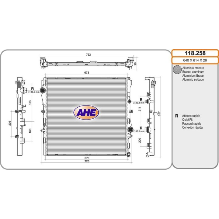 Rad  MERCEDES Sprinter CDi 02 18-