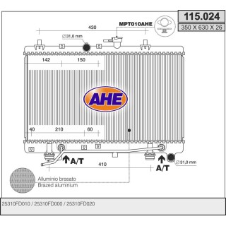 115024  KIA Rio 1.3 - 1.5 16V