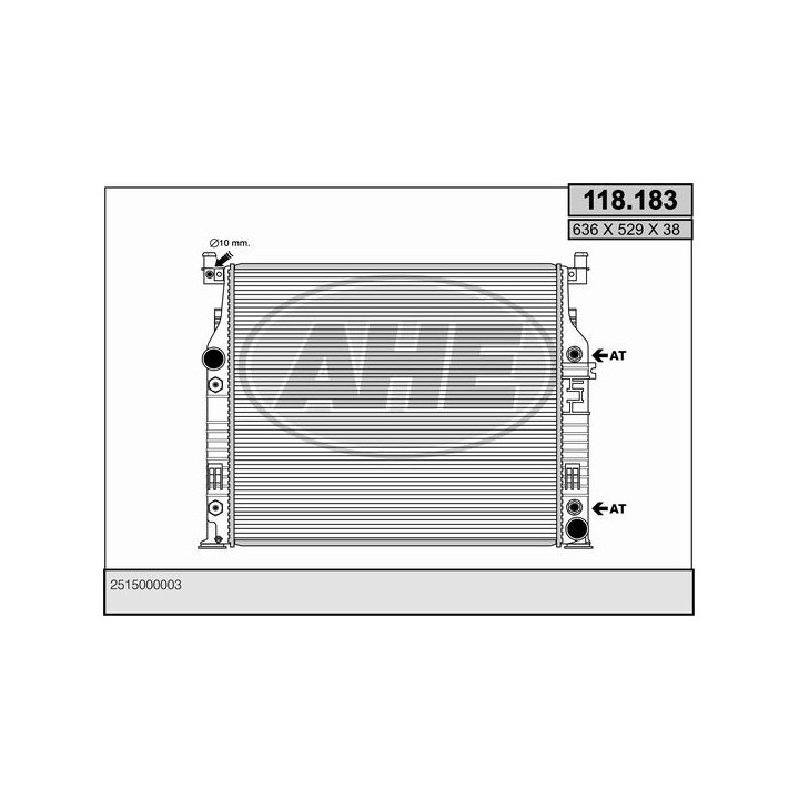 118183  MERCEDES W251 R 320 CDI GROSOR 26MM