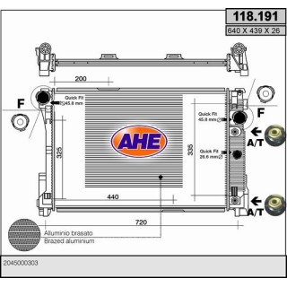 118191  MERCEDES W204 C180 / C200 / 200 CDI / C230 / C280