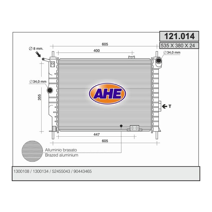 121014  OPEL Astra F 1.6-1.8-2.0-1.7D IGUAL  121041