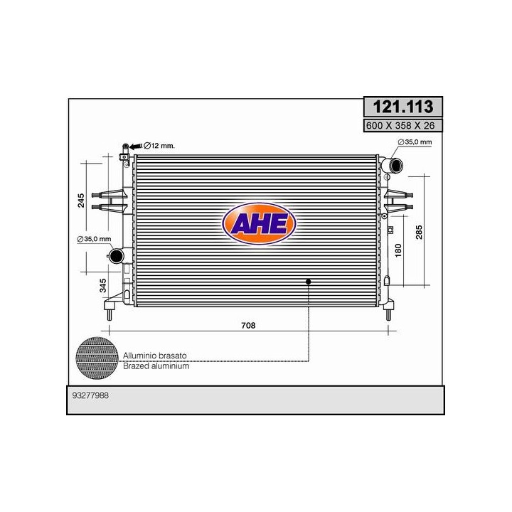 121113  OPEL Astra G 1.4-1.6-1.8 16V IGUAL  121070