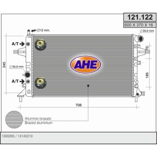 121122  OPEL Astra H 1.4-1.8 16V