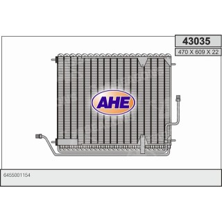 43035  CONDENSER MB TRUCKS SK SERIES