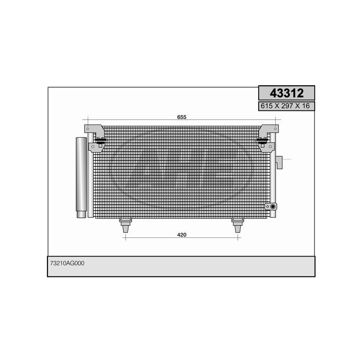 43312  SUBARU Legacy IV 2.0 R 16V-2.5 R 16V-3.0 R 16V