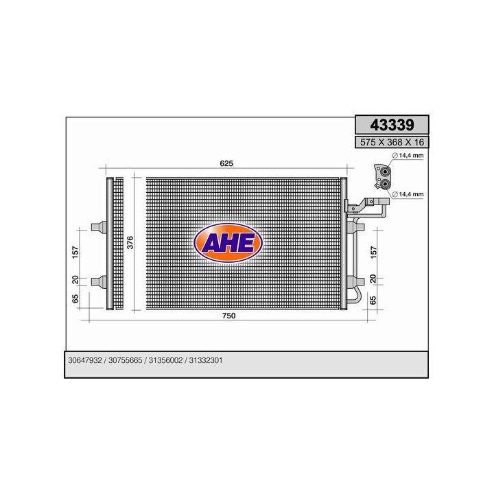 43339  VOLVO C30 / S40 II / V50