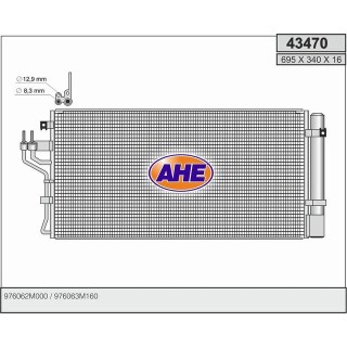 43470  COND HYUNDAI Coupé 2.0Turbo/3.8 08-