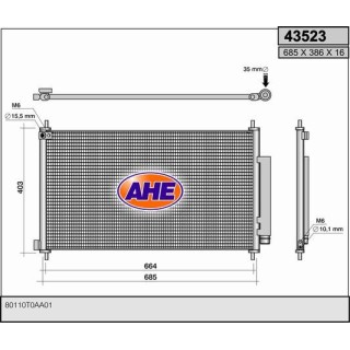 43523  COND HONDA CR-V 2.4  12-