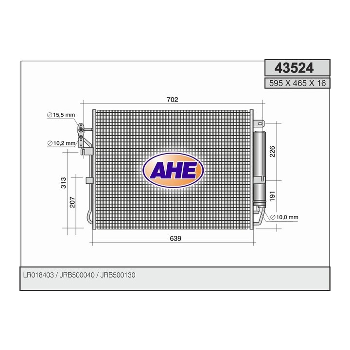 43524  COND Land Rover Discovery III/IV/RangeRover Sport