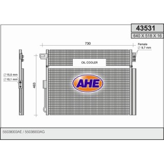 43531  COND JEEP Grand Cherokee all  10-