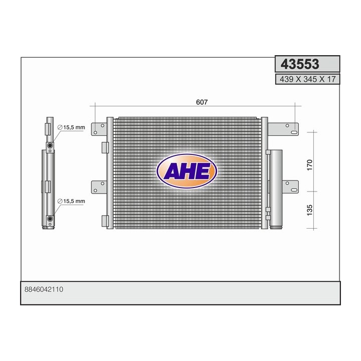 43553  COND  IVECO Eurocargo/Tector/Eurofire  03-