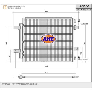 43572  Cond. Jaguar XJ6/XJ8/XJR 04.03-