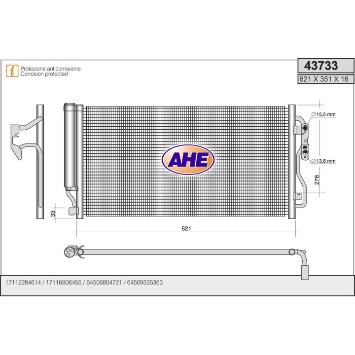 43733  BMW F20/F21/F22/F23/F30/F31/F32/F33/F34/F35/F36/F8
