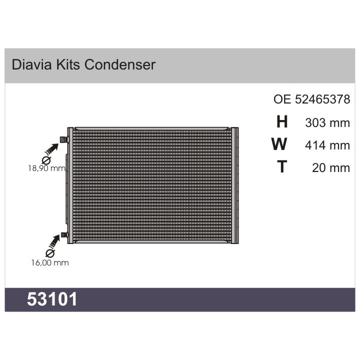 53101  UNIVERSALI  mm 414x303x20