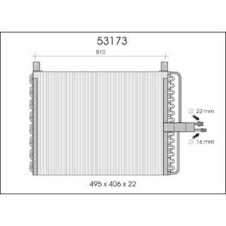 53173  CONDENSER MB W123