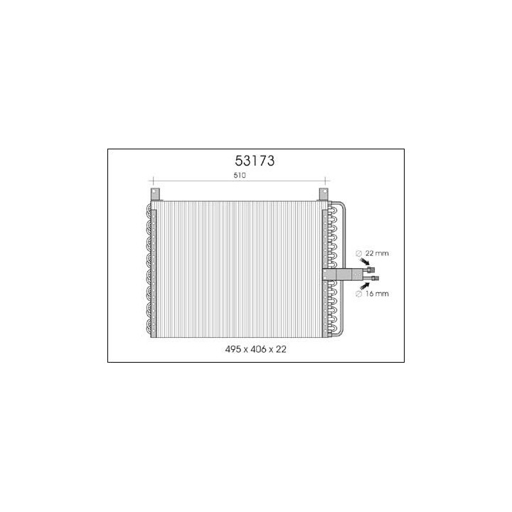 53173  CONDENSER MB W123