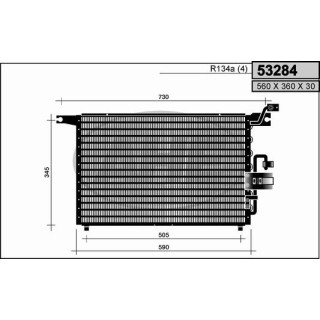 53264  CONDENSER  ISUZU IPPON 3.1D 97-