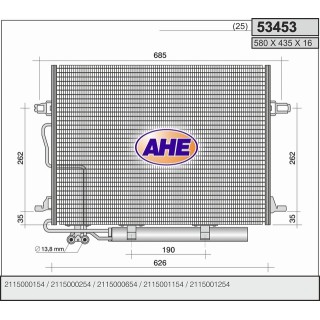 53453  MERCEDES W211 E 200 - E 400 - E 55 AMG