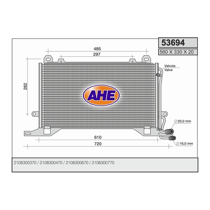 53694  MERCEDES W210 E 250 D-E 300 TD
