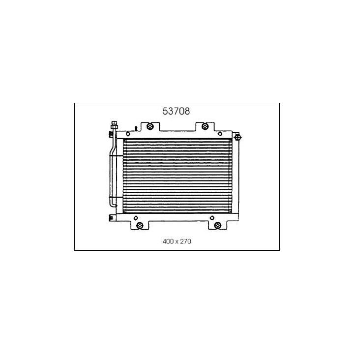 53708  CONDENSER MITSUBISHI L300