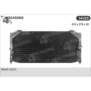 54325  CONDENSER TOYOTA