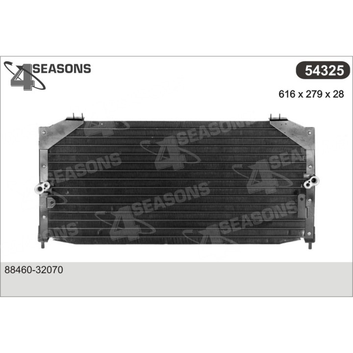 54325  CONDENSER TOYOTA