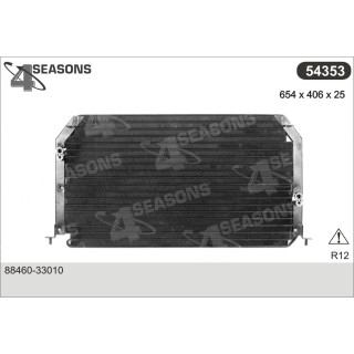 54353  CONDENSER LEXUS ES300/TOYOTA