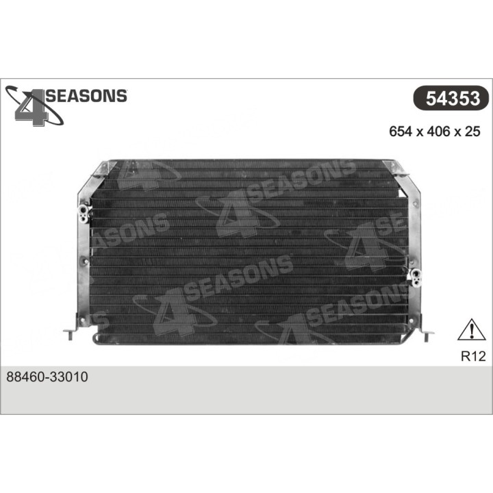 54353  CONDENSER LEXUS ES300/TOYOTA