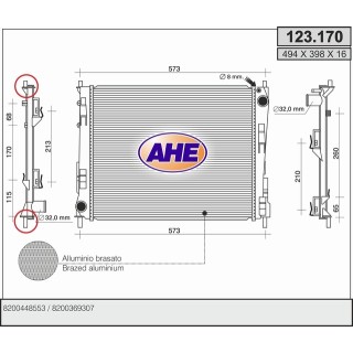 123170  RENAULT Twingo II 1.2 -1.2 16V-1.6 16V-1.5 dCi