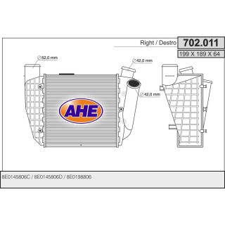 702011  AUDI A4 II/III 2.5 V6 Tdi