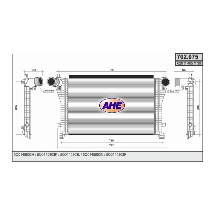 702075  INT VOLKSWAGEN Golf VII 1.6TDi-2.0TDi   12-
