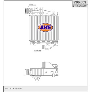 706039  CITROEN/PEUGEOT C4/308 1.6HDi/2.0HDi 13-