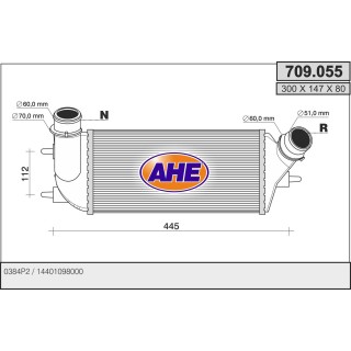 709055  CITROEN C8 2.0 Hdi / FIAT Nuovo Scudo 2.0 Hdi / PE