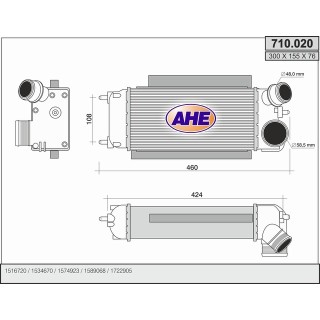 710020  INT FORD Fiesta VI 1.6TDCi   08-