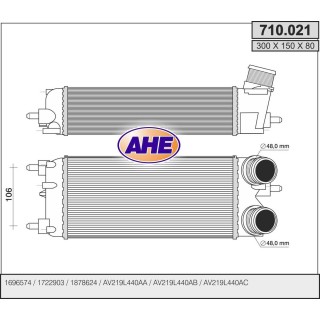 710021  INT FORD Fiesta VI/B-Max 1.6TDCi  12-