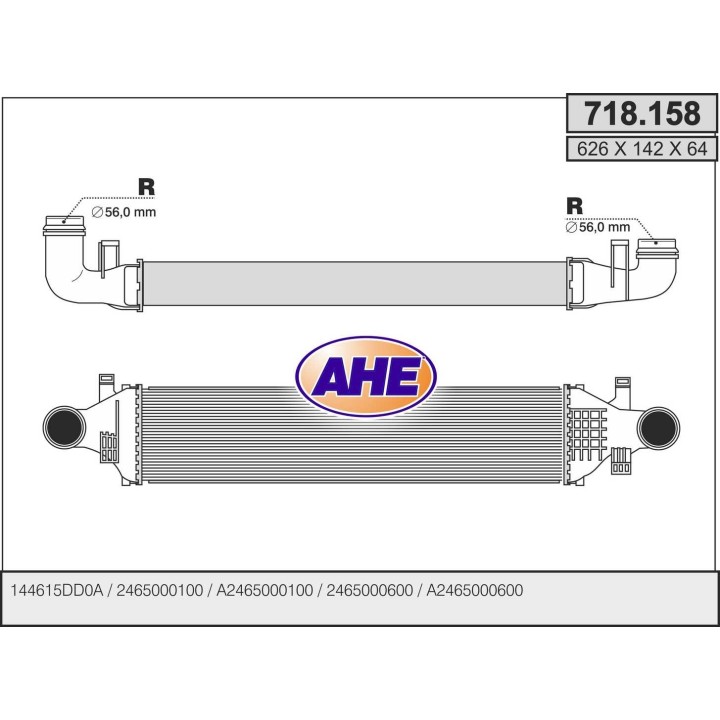 718158  INT MERCEDES/INFINITY C117/X156/W176/W246 Classe A