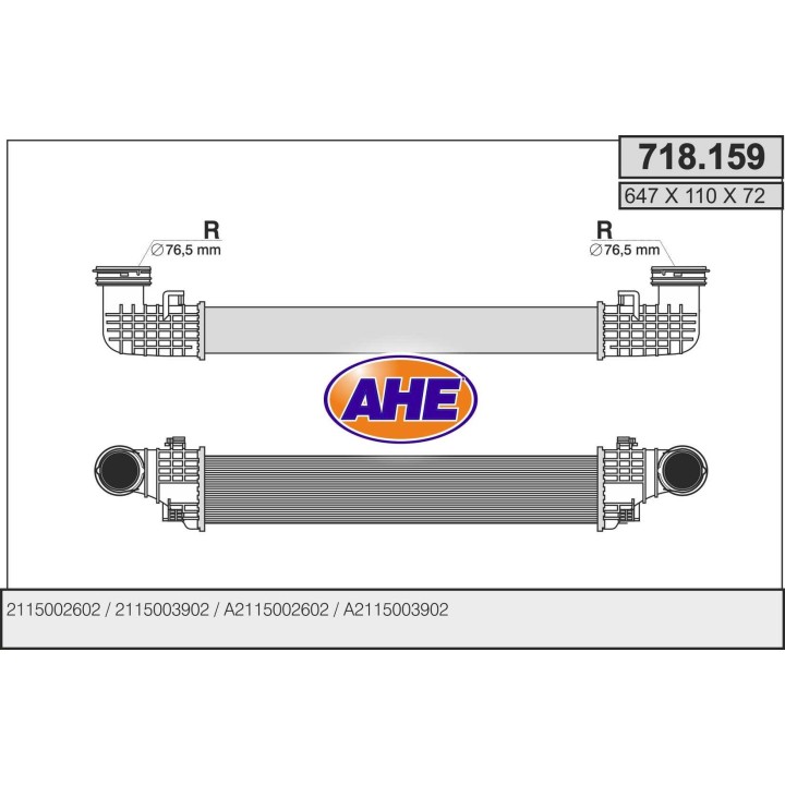 718159  MERCEDES W211/W219 E220CDi/E300/E320CDi/CLS320CDi/